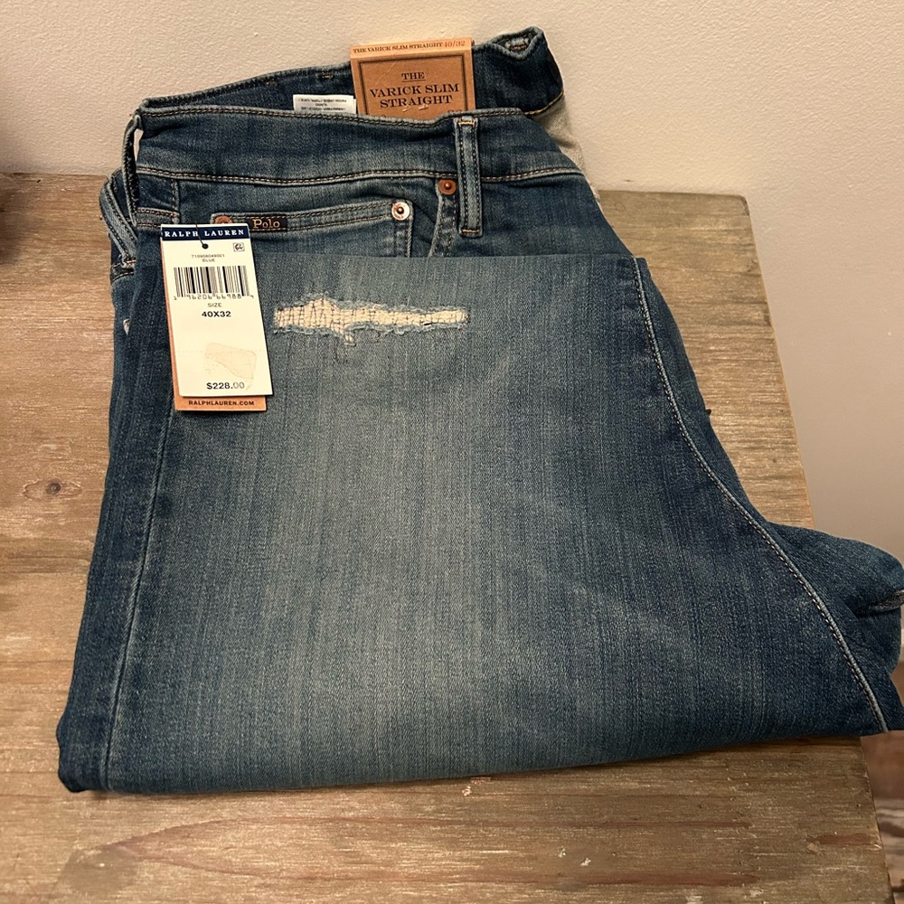 Polo by Ralph Lauren Blue Straight Jeans